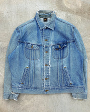 Load image into Gallery viewer, 1980s Lee Rider Distressed Trucker Jacket - Size X-Large
