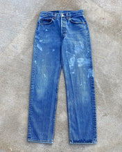 Load image into Gallery viewer, 1990s Levi&#39;s Worn Painter 501 - Size 28 x 30
