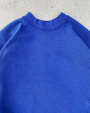 Load image into Gallery viewer, 1990s Fruit of the Loom Navy Raglan Cut Crewneck - Size Large
