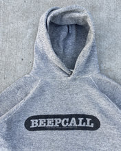 Load image into Gallery viewer, 1980s Distressed &quot;Beepcall&quot; Tri-Blend Hoodie - Size Small
