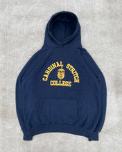 Load image into Gallery viewer, 1980s Navy Cardinal Stritch College Hoodie - Size Large
