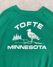 Load image into Gallery viewer, 1980s Tofte Minnesota Raglan Crewneck - Size Large
