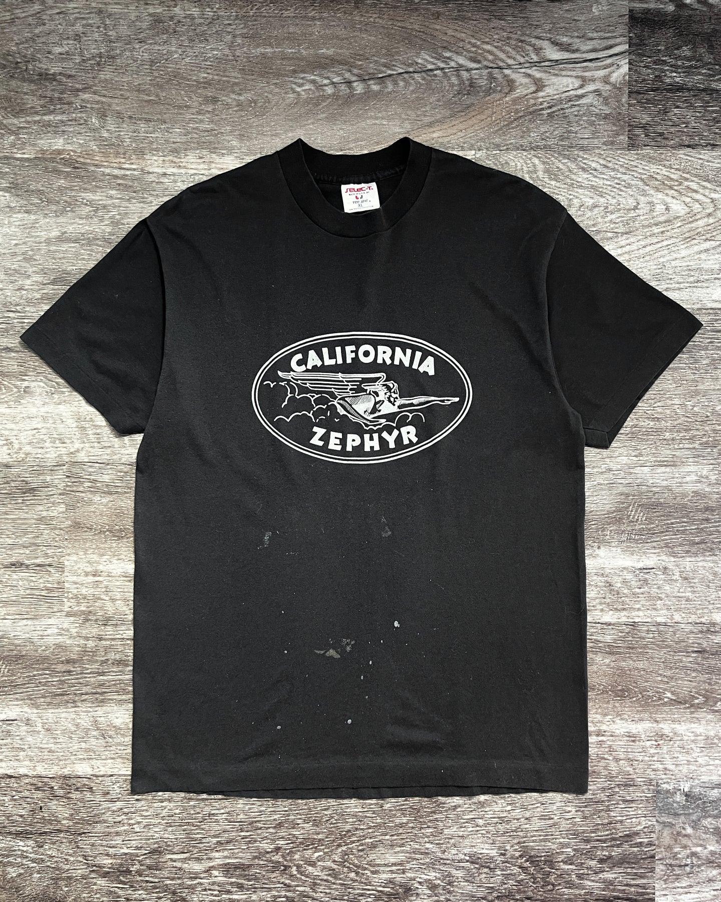 1990s California Zephyr Single Stitch Tee - Size Large