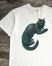 Load image into Gallery viewer, 1990s Black Cat Beefy Tee - Size Large
